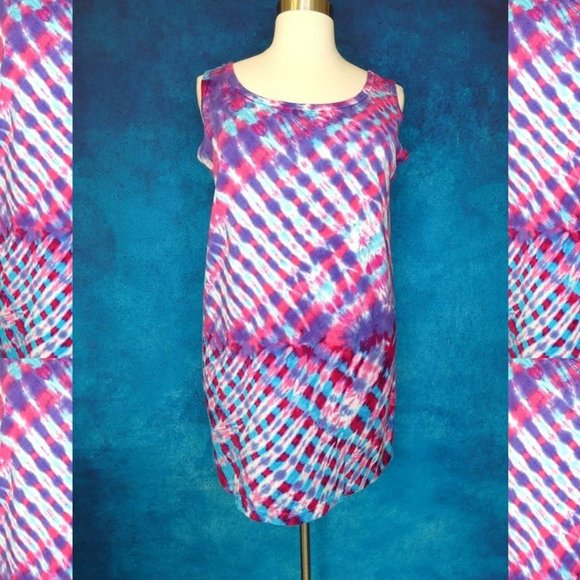 Dharma Trading Co. Tie Dye Festival Dress O/S - Picture 1 of 7